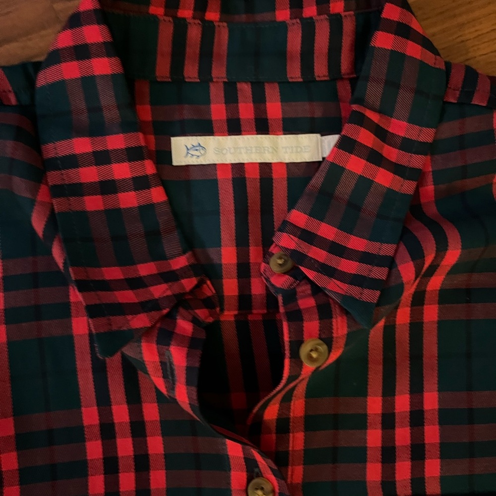 Southern Tide Kamryn Chilly Morning Plaid Dress NWT M - Picture 5 of 9